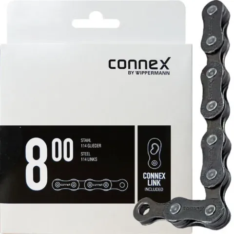 Connex Kette Wippermann 800 1/2"x3/32" 114 Glieder 7,2mm 6/7/8-fach