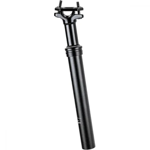 Procraft Suspension Pro II Sattelstütze 30,9 x 400 mm Schwarz - Gefederte Komfort-Sattelstütze für…