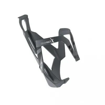 ELITE Custom Race X Flaschenhalter Grau Soft Touch - leichter Halt für jede Fahrt