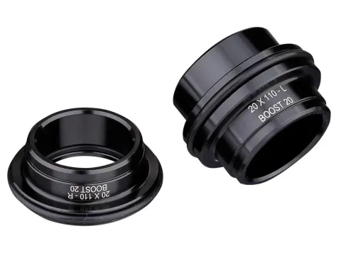 Spank Boost Adapter 20x110 mm - Oozy/Spike Naben-Adapter Schwarz
