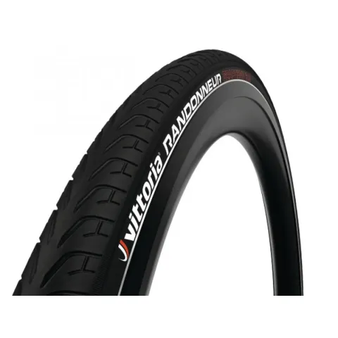 Vittoria Randonneur 28x1,7 Zoll (42-622) rigid D refl 42 - robuster Trekkingreifen mit Reflex für…