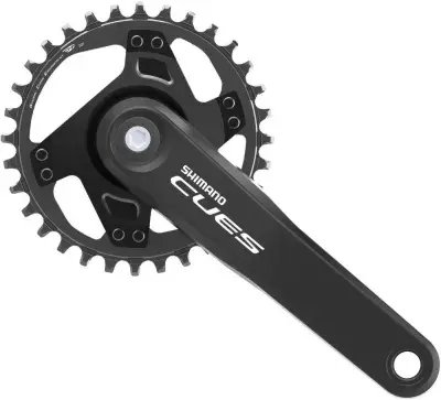 SHIMANO Kurbelgarnitur CUES FC-U4000 170 mm 32Z - robuste Allround-Kurbel für 9-/10-/11-fach…
