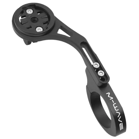 M-Wave Davenport Arm 2.0 Lenkerhalter - CNC-Alu, Ø 22,2-31,8 mm, GoPro-Adapter, schwarz