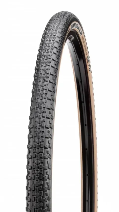 Maxxis Reifen Rambler 27.5x1.75 Zoll (47-584) schwarz/beige - Tubeless Ready faltbar Dual Compound…