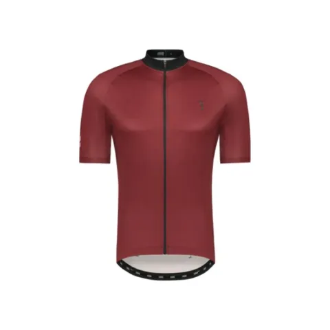 BBB Cycling Trikot ConvertFit ECO S clay rot S - atmungsaktives Recycling-Radtrikot