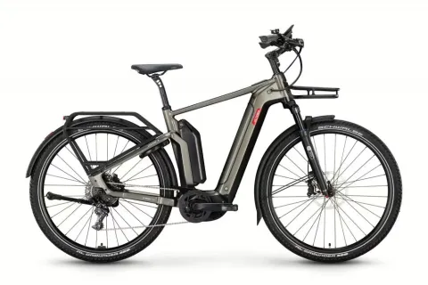 VICTORIA Elektro-Urbanrad "UTILYON 6" (#1), Unisex, 29", anthracite grey, SHIMANO "Deore XT",…