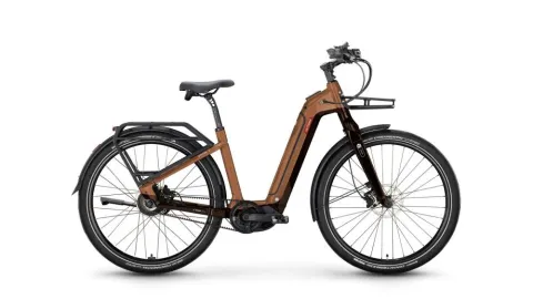VICTORIA Elektro-Urbanrad "UTILYON 3" (#1), Wave, 29", cappuccino brown, ENVIOLO "HD" stufenlos,…