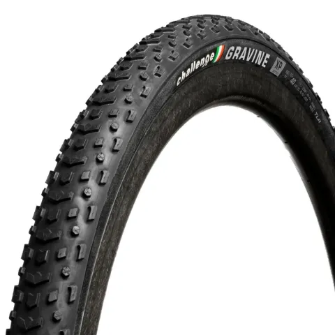 Challenge Gravel-Reifen Gravine XP Handmade TLR 40-622 Schwarz - maximaler Grip im Gelände
