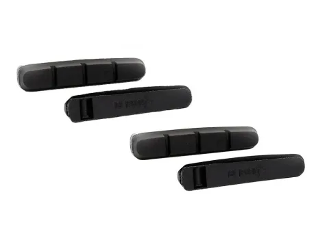 XLC Ersatzbremsbeläge BS-X01, 4er-Set, 55 mm, schwarz, für Shimano Cartridge-Bremsschuhe, geeignet…