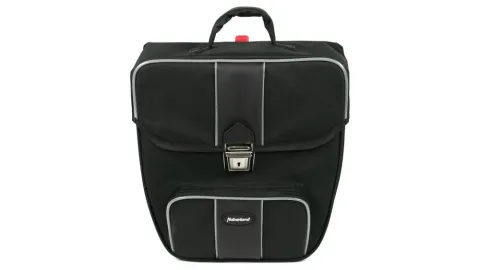 Haberland Einzeltasche 16l Safe schwarz - sichere, formstabile Gepäckträgertasche