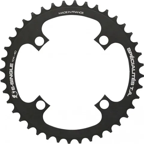 TA Kettenblatt E-Single 44 schwarz Ø104 außen/innen PL-42104309-44