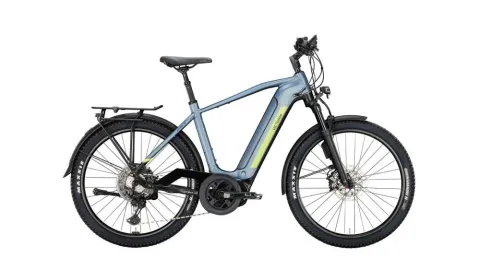 VICTORIA Elektro-SUV "AVYON 12" (#1), Diamant, 27,5", smokey silver, 1x11-Gang SHIMANO "Deore XT",…