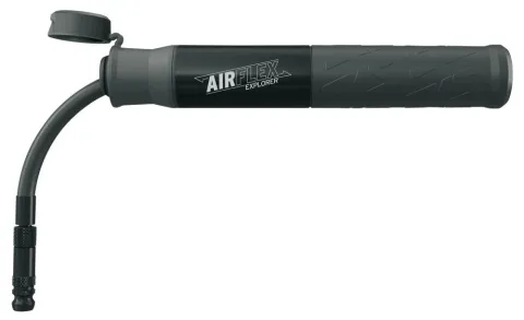 SKS Minipumpe Airflex Explorer 205 mm schwarz Flexibler Schlauch für SV/AV-Ventile, max. 5 bar,…
