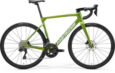 Merida SCULTURA 6000 V3 fall green(white) M FALL GREEN(WHITE) - leichtes Rennrad in moderner…