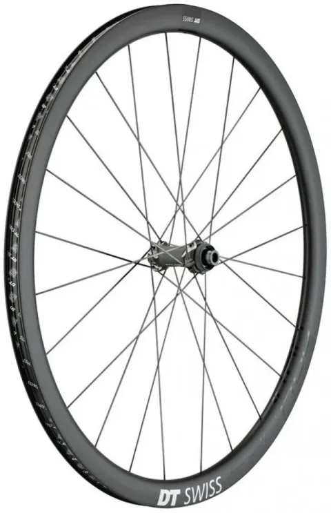 DT Swiss Laufrad PRC 1400 Spline Disc 622x18 mm schwarz - leichtes Carbon-Performance-Laufrad