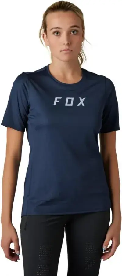 FOX Ranger Moth Damen MTB-Trikot L - Midnight mit TruDri