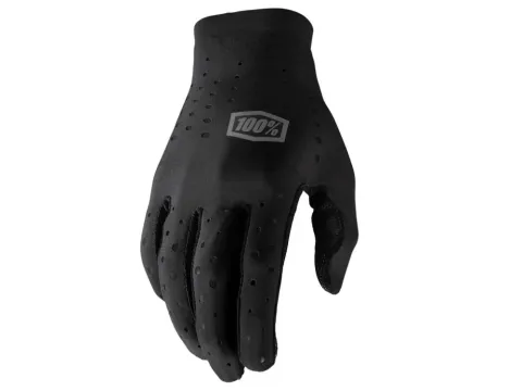 100% Sling Women's Gloves L black - ultraleichte MTB-Handschuhe mit Top-Grip