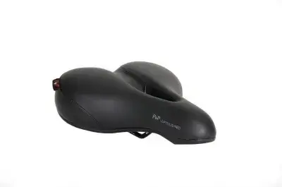 P&P Luftikus Neo Bequemsattel schwarz, Unisex Ergonomischer Fahrradsattel mit Komfortpolsterung…