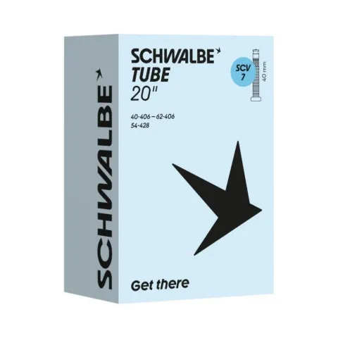 Schwalbe Schlauch Nr. 7 20 Zoll 40/62-406 - SCV 40 mm
