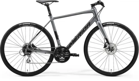 Merida SPEEDER 100 HP4 M/L (54) Silber/Schwarz - sportives Fitness- und City-Bike