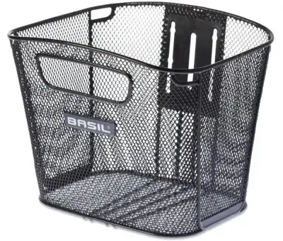 Basil Bold Fahrradkorb vorne schwarz oval FM