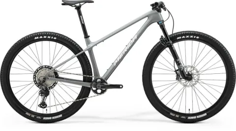 Merida BIG.NINE XT III1 M COOL GREY(SILVER/BLACK) - sportliches Hardtail für ambitionierte Touren