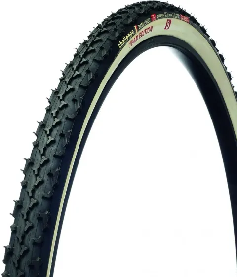 Challenge CX-Reifen Baby Limus TE Handmade 28 Zoll (33-622) Schwarz/weiß - Allround-Crossreifen mit…