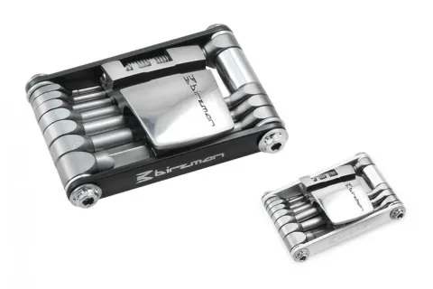 Birzman Feexman E-Version Multitool 15 Funktionen Silber - Kompaktes Fahrradwerkzeug