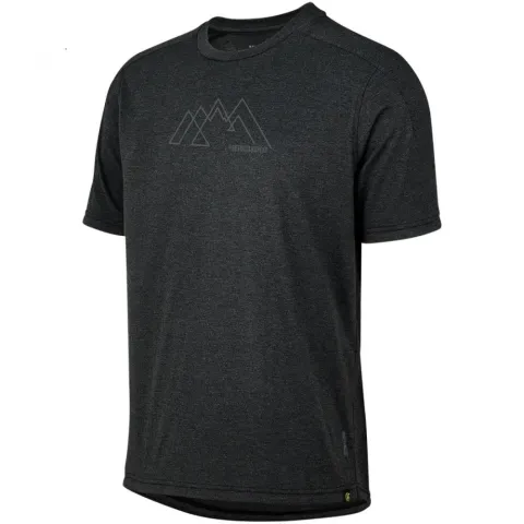 IXS Sports Division iXS Flow Tech Tee Mnt Graphic S black - funktionelles Bike-Shirt im Casual Look
