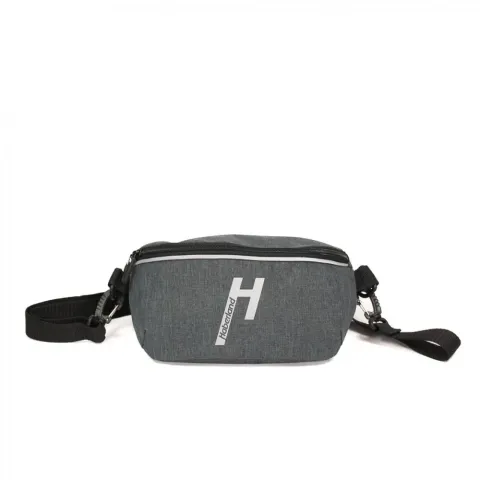 Haberland Lenkertasche Crossbody 4 nature anthrazit/reflex - clevere Lenkertasche & Umhängetasche