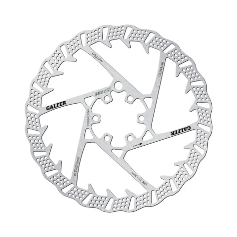 Galfer MTB Shark Bremsscheibe 6-Loch Ø 180 mm - Leichtgewicht mit Shark Fins