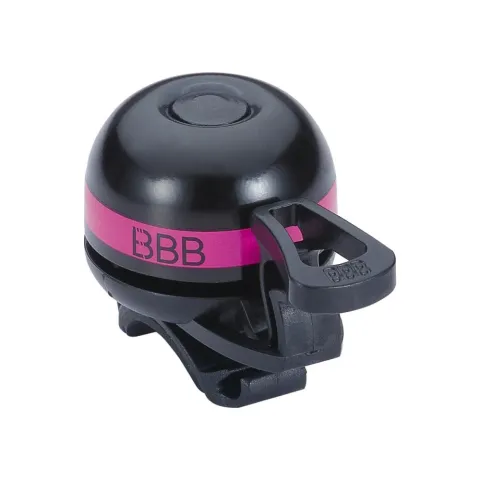 BBB Cycling BBB Klingel EasyFit Deluxe rosa Universalgröße rosa - flexible Fahrradklingel mit…