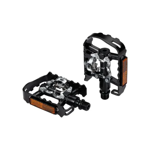 BBB Cycling BBB pedalen DualChoice Classic 2.0 105 schwarz - flexible Kombipedale für Klick- und…
