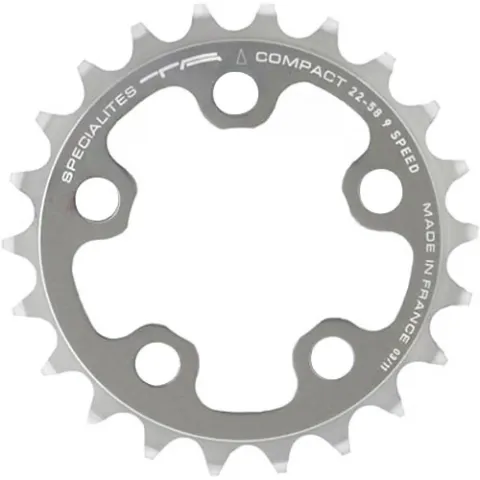 TA Kettenblatt Compact 22Z silber Ø58 innen