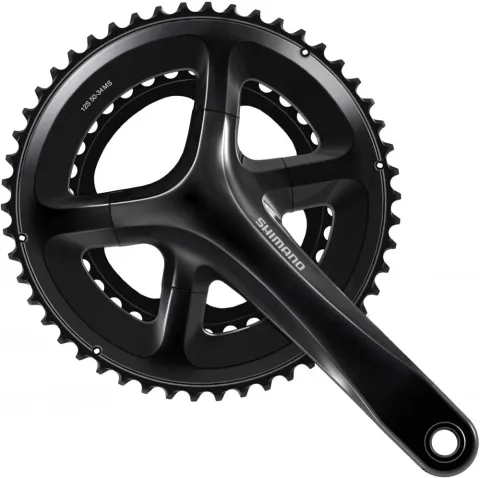 SHIMANO Kurbelgarnitur FC-RS520 172,5 mm 50-34 Zähne Kurbelgarnitur - 172,5 mm, 50-34 Zähne, 34…
