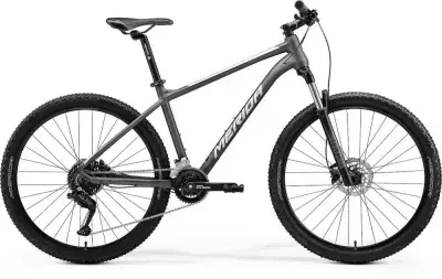 Merida BIG.SEVEN 60 IV1 XS dunkel-silber/silber - modernes Hardtail-MTB für Trail und Alltag