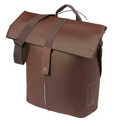Basil City MIK Studs Fahrrrad-Shopper 14-16 Liter, wasserabweisend, braun, MIK-Befestigung &…