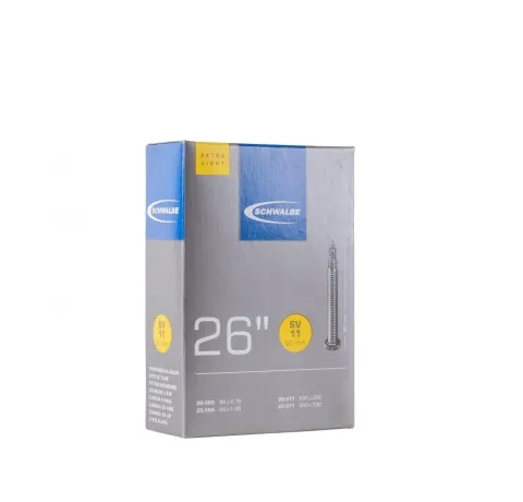 Schwalbe Schlauch SV11 extra leicht 26x0.75-1.00" (20-25-559/571) SV 60mm