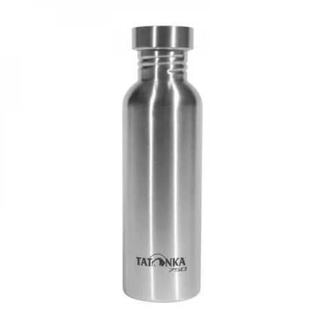 Tatonka Steel Bottle Premium 0,75 l - Trinkflasche Unisex mit auslaufsicherem Schraubverschluss