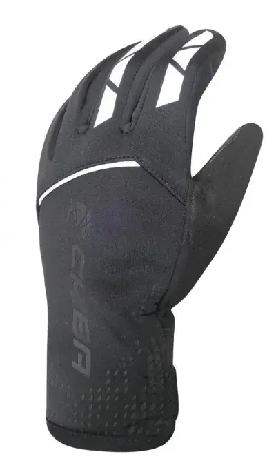 CHIBA 2nd Skin - wasserdichte, winddichte Radhandschuhe XL schwarz