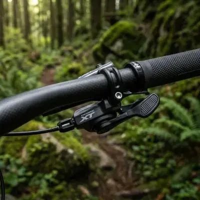 SHIMANO Schalthebel DEORE XT SL-M8100 Links I-Spec EV - 2-fach