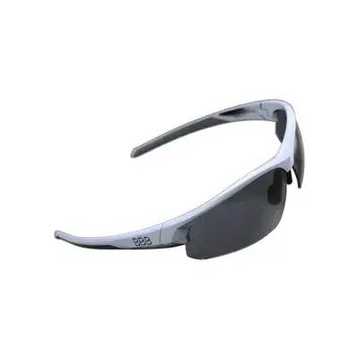 BBB Cycling BBB Sportbrille Impress Gr. M weiß matt - leichter Rundumschutz für Sport