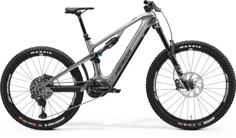 Merida eONE-SIXTY 8000 III1 XS Gunmetal-grau/schwar - leistungsstarkes E-MTB für anspruchsvolle…