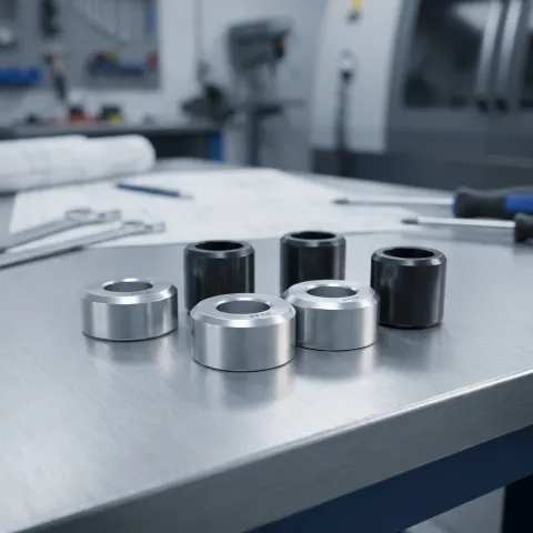 FOX Kit: Mounting Hardware 4 Piece DU AL 8 mm .860" - präzise Dämpferbefestigung