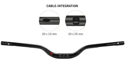 ergotec Riser Bar 50 i MTB-Lenker 35 x 780 mm schwarz