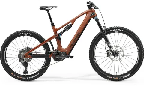 Merida eONE-SIXTY 8000 III1 glossy mokka(black) XL Mokka/schwarz - leistungsstarkes E-MTB Enduro