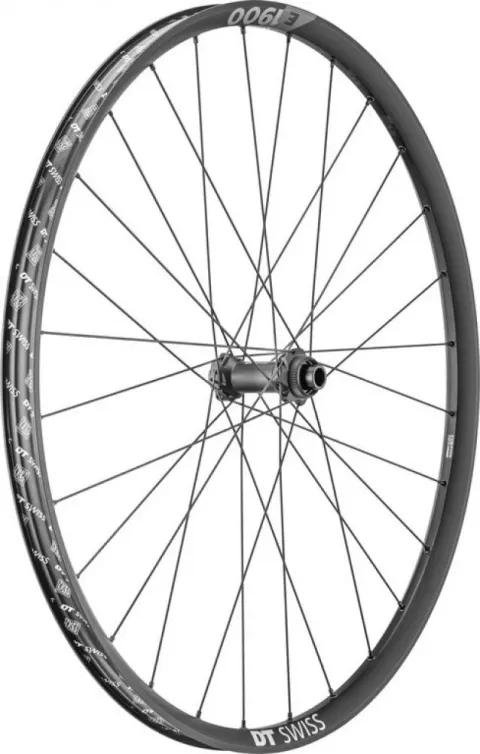 DT Swiss Laufrad E 1900 SPLINE 29" 622x30 mm schwarz - robustes Enduro-Vorderrad