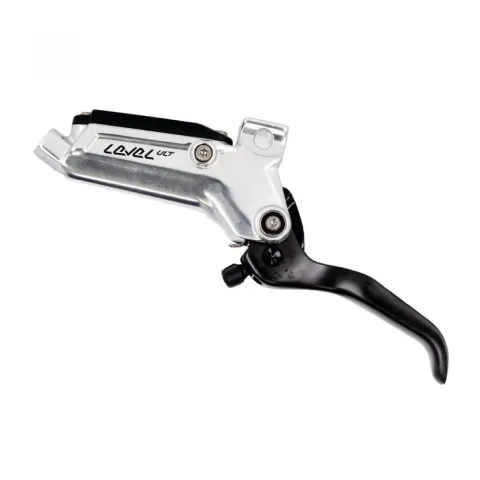 SRAM Level Ultimate Stealth Bremshebel 4-Kolben silber - leichter High-Performance-Hebel