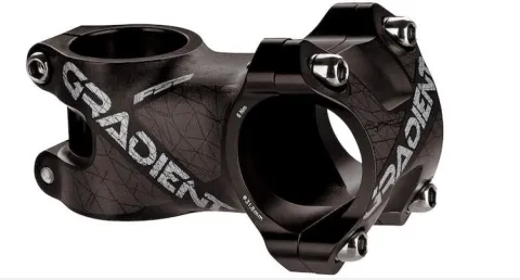 FSA Vorbau Gradient +6° 31,8 x 60 mm Schwarz - AL2014 Aluminium Mountainbike-Vorbau