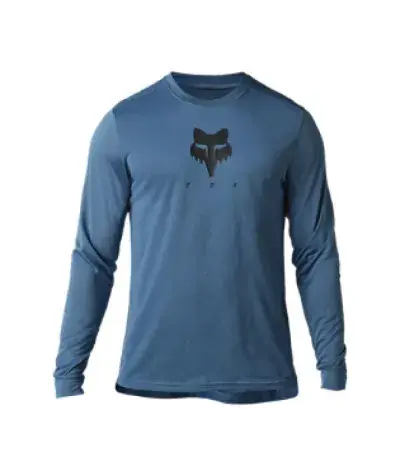 FOX Jerseys RANGER TRU DRI LS JERSEY Dark Slate Größe M
